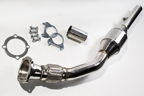 Downpipe 5mm golf - 63,5mm, 4