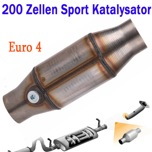 200 zellen sport katalysator - zellen,