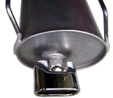 Auspuff Endschalldämpfer für